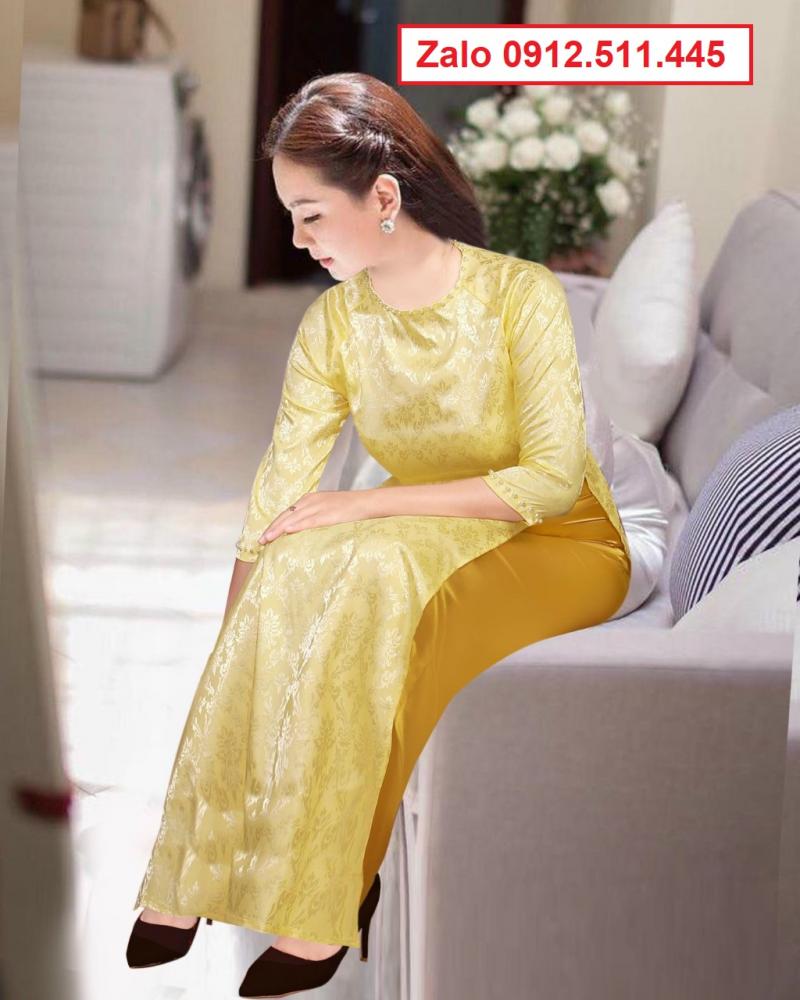 Những mẫu áo dài truyền thống mặc tết cực xinh
