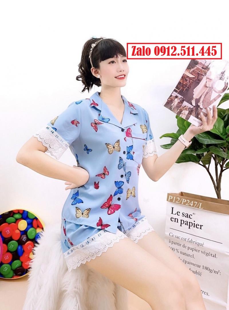 10 Kiểu đồ bộ pijama đẹp mới nhất 2021-2022, kiểu hot rất thời thượng tphcm, Hà Nội