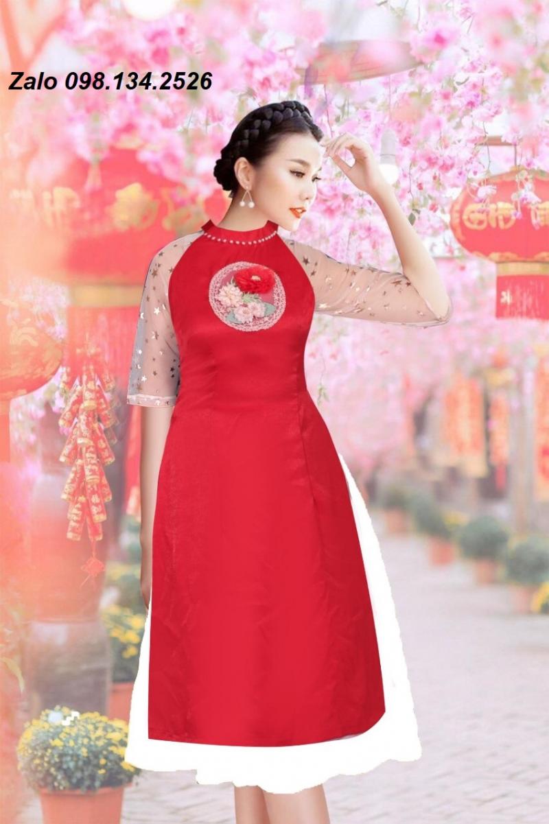 Áo dài cách tân Tết 2020-2021 cho người béo