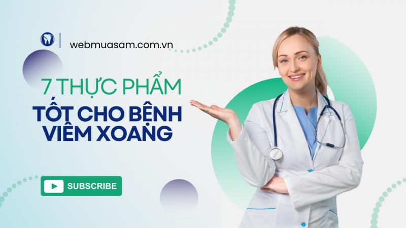 Viên Xoang nên ăn gi? 7 thực phẩm tốt cho người bệnh viêm xoang