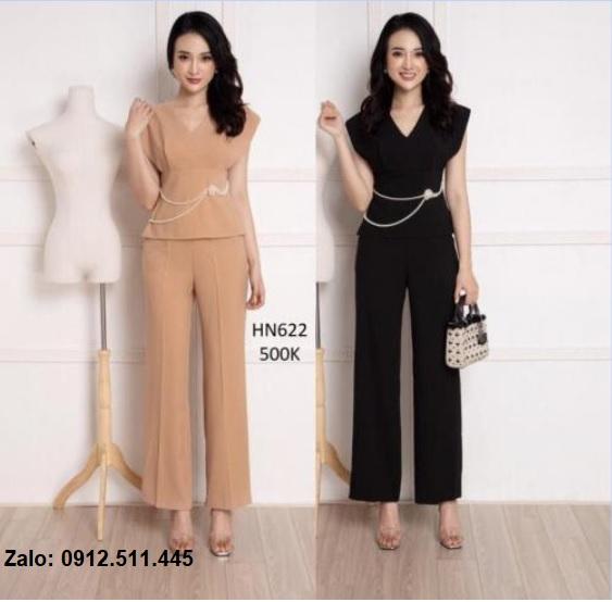 10 Kiểu đồ bộ quần lửng ống rộng, đồ bộ kiểu đẹp cao cấp, siêu hot 2020 Style SangChảnh Thời Thượng