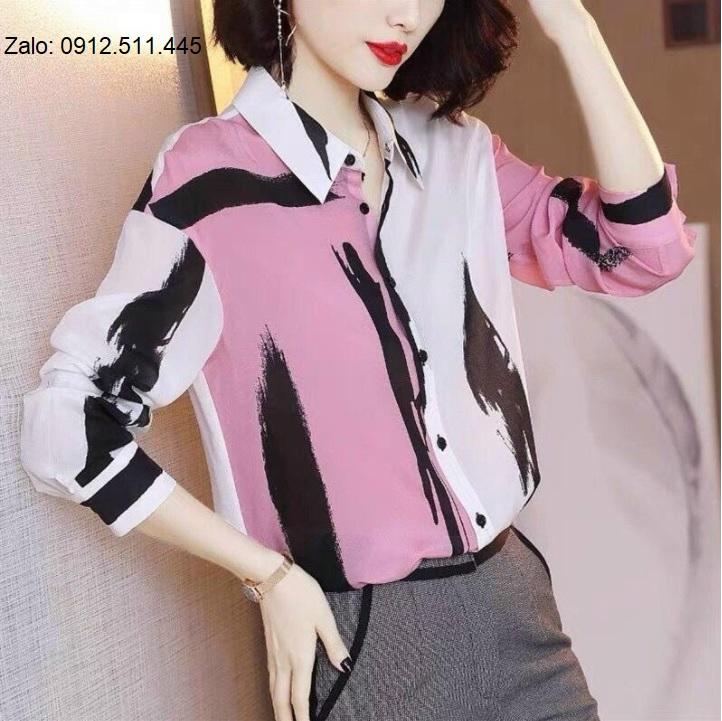 CÁC KIỂU ÁO VOAN LỤA CHO CÔ NÀNG DUYÊN DÁNG VÀ THANH LỊCH