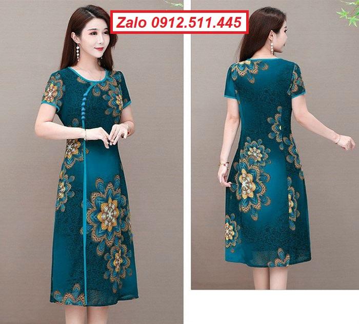 Những thiết kế đầm váy đẹp cao cấp dành cho quý cô tuổi 40, 50, 60