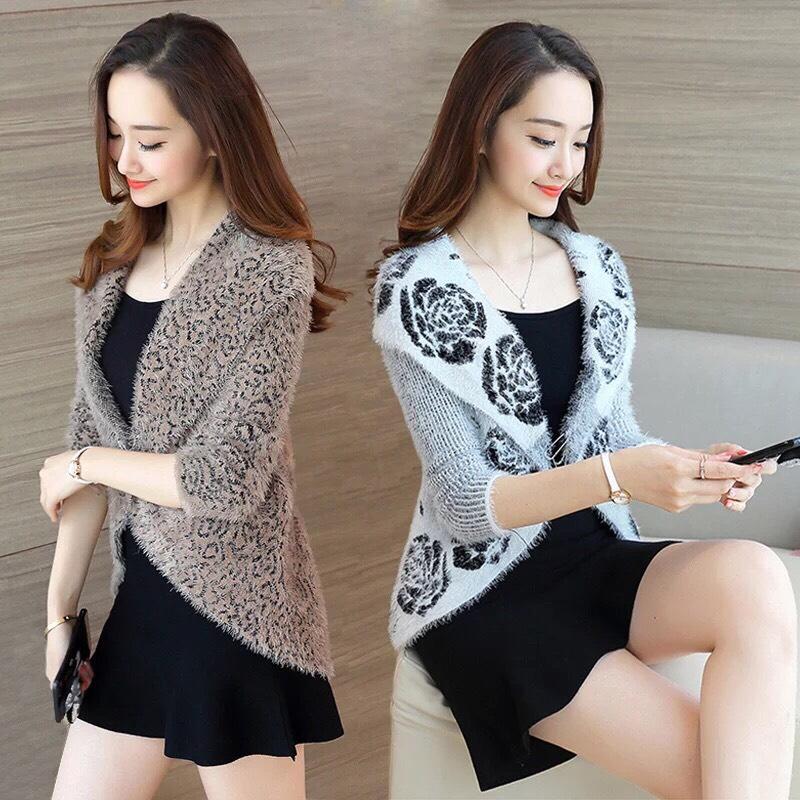 Áo khoác len mỏng nữ Đà Lạt cực đáng yêu giá rẻ, nhìn mê luôn, xem ngay