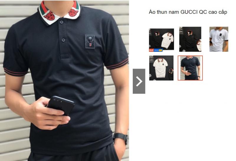 Áo thun Gucci nam có cổ đẹp nhất, mới nhất thành phố Hồ Chí Minh 2020