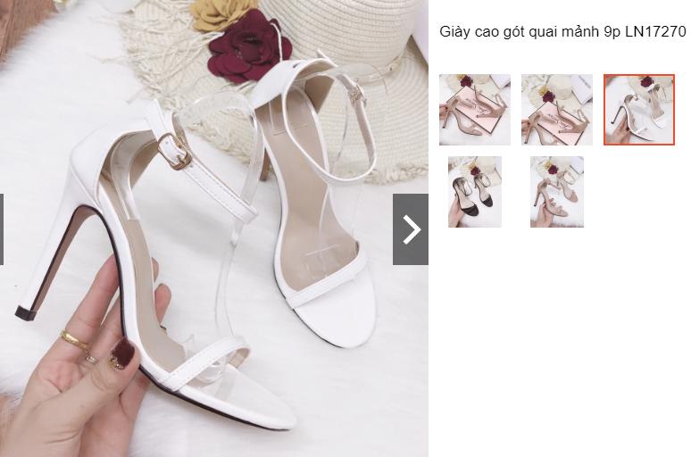Những đôi giày cao gót nữ đế nhọn, đế xuồng, đế vuông hot trend 2019 - 2020