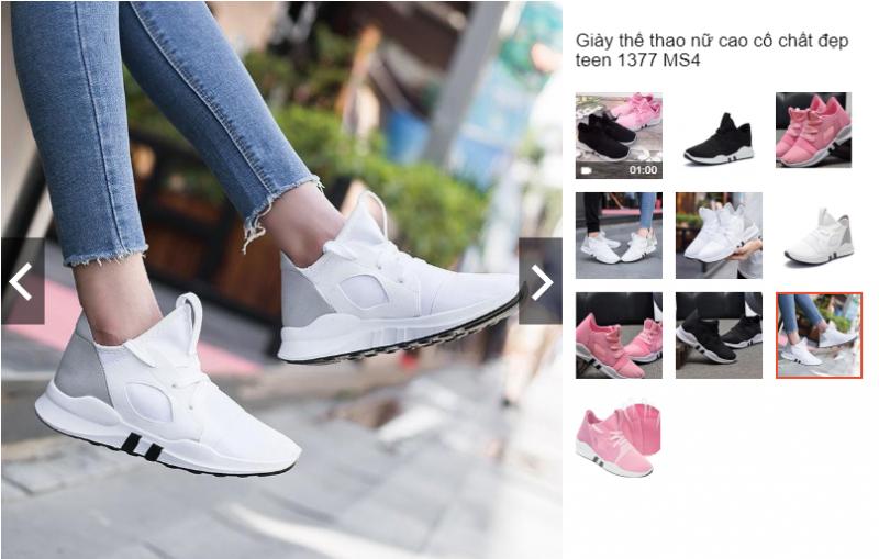 15 đôi giày thể thao phong cách hàn quốc màu trắng đen cao cổ đẹp, dễ thương cho nữ đáng yêu 2020
