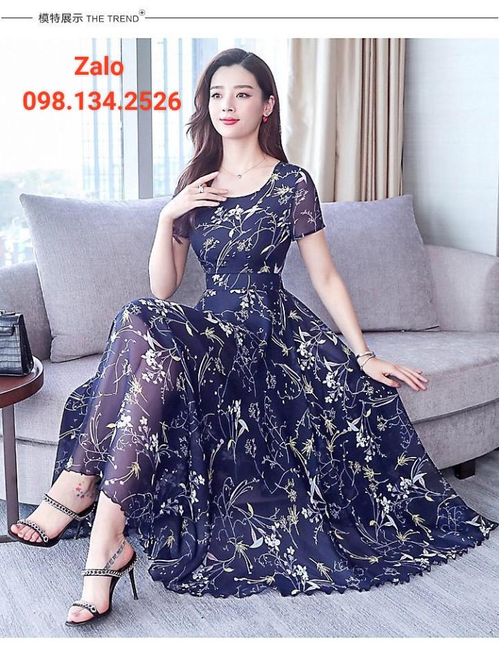 Váy đầm tuổi trung niên cao cấp 2020 - Váy đầm tuổi 40, 50 sang trọng tphcm, Cần thơ