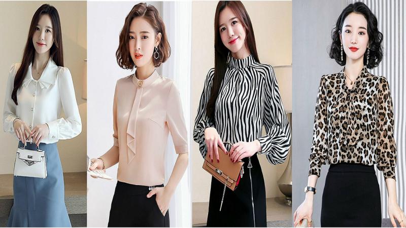 Áo sơ mi nữ đẹp kiểu form rộng dễ thương cao cấp 2021 - Top 36 Áo sơ mi nữ hàn quốc