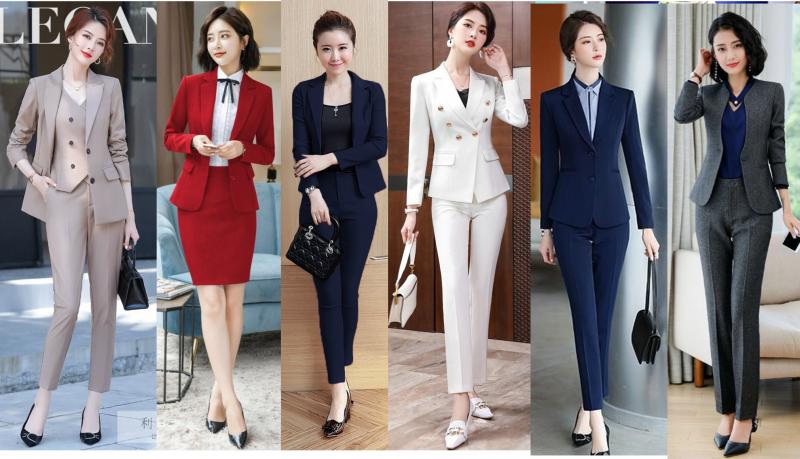 Bộ Vest Nữ đẹp 2021 công sở thanh lịch sang trọng | Bộ Vest Nữ Hàn Quốc cá tính