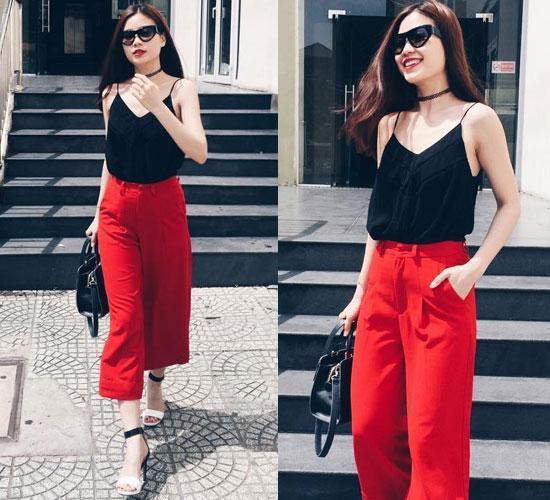 Cách phối đồ nữ đẹp với quần ống rộng hot nhất 2020 đang xu thế hiện nay