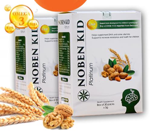Cốm phát triển trí não noben kid có ưu điểm gì ? dùng như thế nào đúng cách?