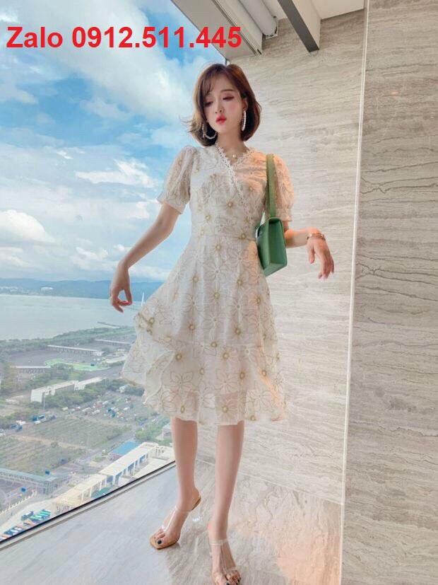Những thiết kế đầm voan xinh xắn, trẻ trung cho cô nàng xuống phố điệu đà, ấn tượng