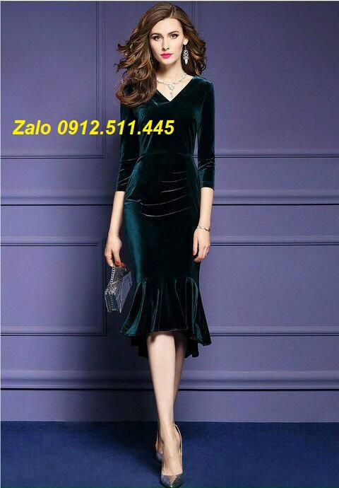 Những mẫu đầm thời trang trung niên u40, u50 đẹp sang trọng 2020