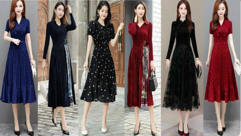 Đầm Đẹp Nhất 2020 dự tiệc cao cấp thời trang- Những mẫu đầm đẹp dập lý xu hướng thời trang 2021