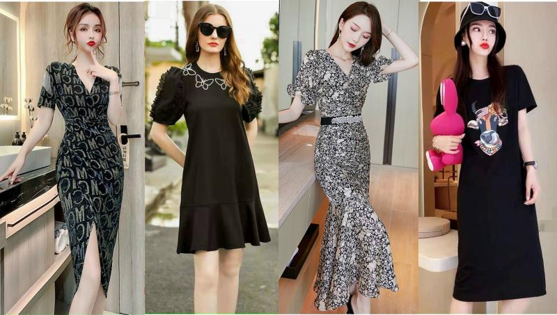 Top 19 Kiểu đầm quảng châu cao cấp sang trọng hành nhập mới nhất 2021