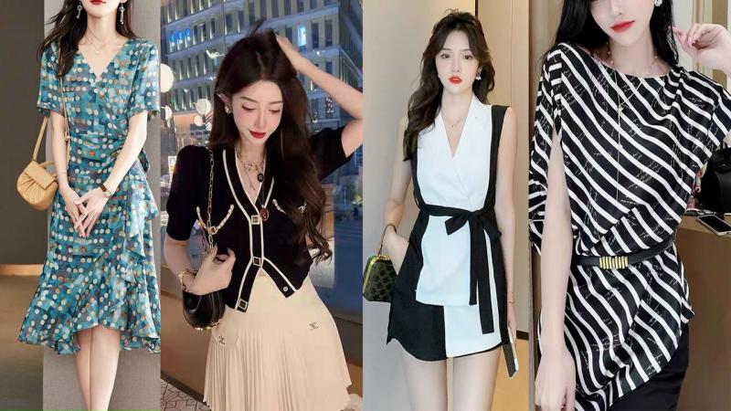 Đầm nữ đẹp thời trang cao cấp 2022 - Mua đầm váy nữ ở đâu tphcm, Hà Nội
