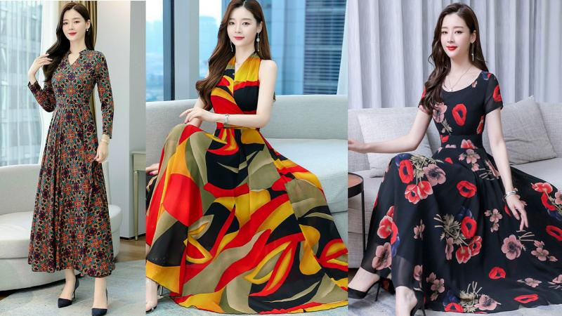 Top 4 kiểu đầm xòe đi biển, dự tiệc cao cấp kiểu mới 2022 - Địa chỉ bán đầm xòe đẹp nhất hiện nay