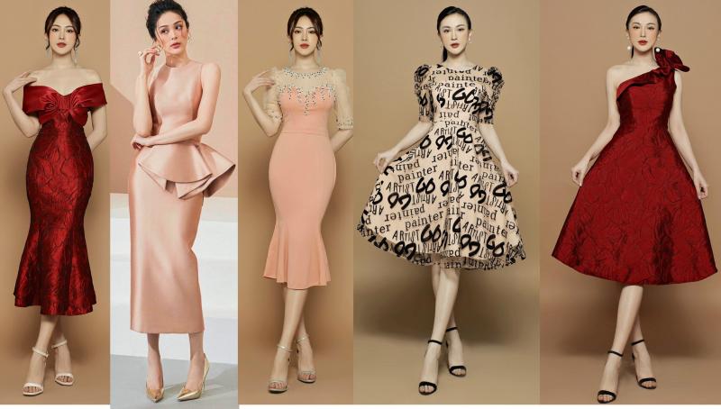 Váy đầm dự tiệc cưới đẹp cao cấp sang trọng trẻ trung 2021 - Top 19 kiểu đầm dự tiệc cưới mới nhất
