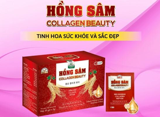 Hồng sâm Collagen Beauty mới, màu đẹp tốt không? nguồn gốc ở đâu?