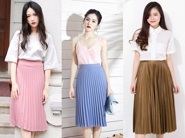 Cách phối đồ, mix đồ với chân váy sang trọng dễ thương không phải ai cũng biết