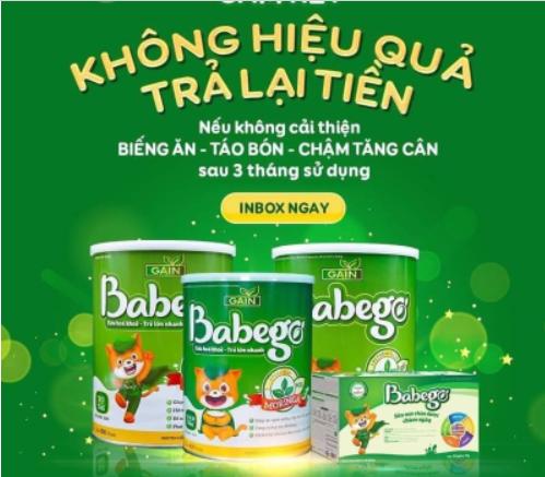 Sữa thảo dược chùm ngây Babego   Giá bao nhiêu?  Tìm  ở đâu?