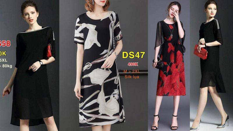 Thời Trang Trung Niên, Đầm trung niên U30 U40, U50, U60 Nữ Cao cấp 2020 Sang trọng tphcm, Hà Nội