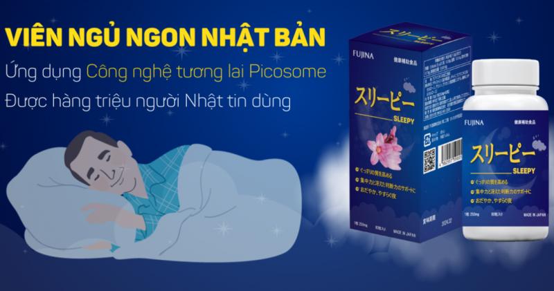 Viên ngủ ngon sleepy Nhật Bản sản xuất ở đâu ? có tốt không ? mua chính hãng ở đâu?