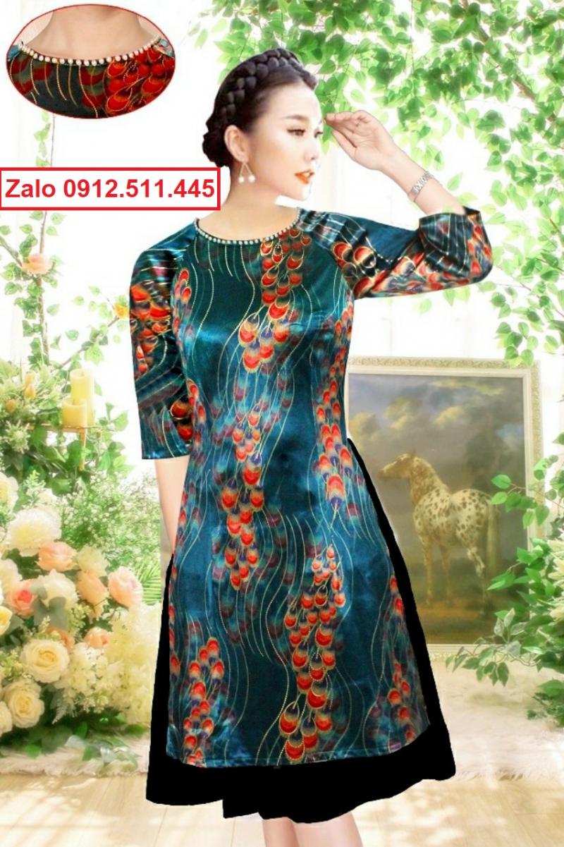 ÁO DÀI CÁCH TÂN NỮ ĐẸP HIỆN ĐẠI TRUNG NIÊN TUỔI 40, 50, 60 CAO CẤP SANG TRỌNG 2021