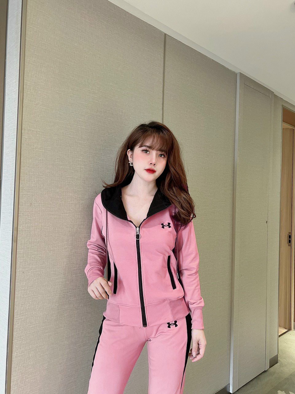 Set 2 Bộ đồ thể thao áo khoác under siêu dày đẹp cao cấp-BTN450