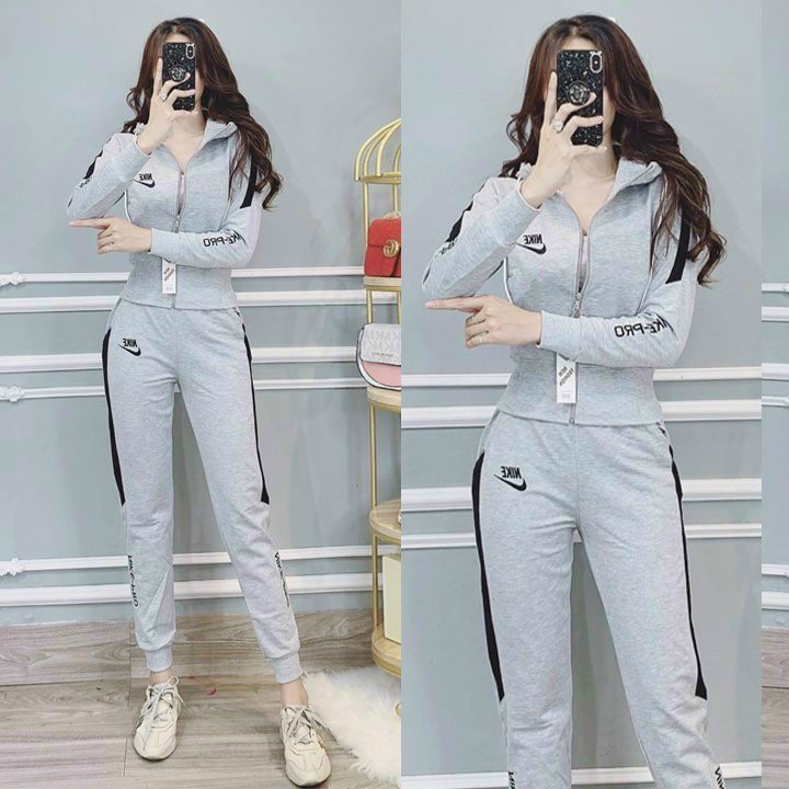 Bộ đồ thể thao hotgir thêu cực đẹp cao cấp-BTN454