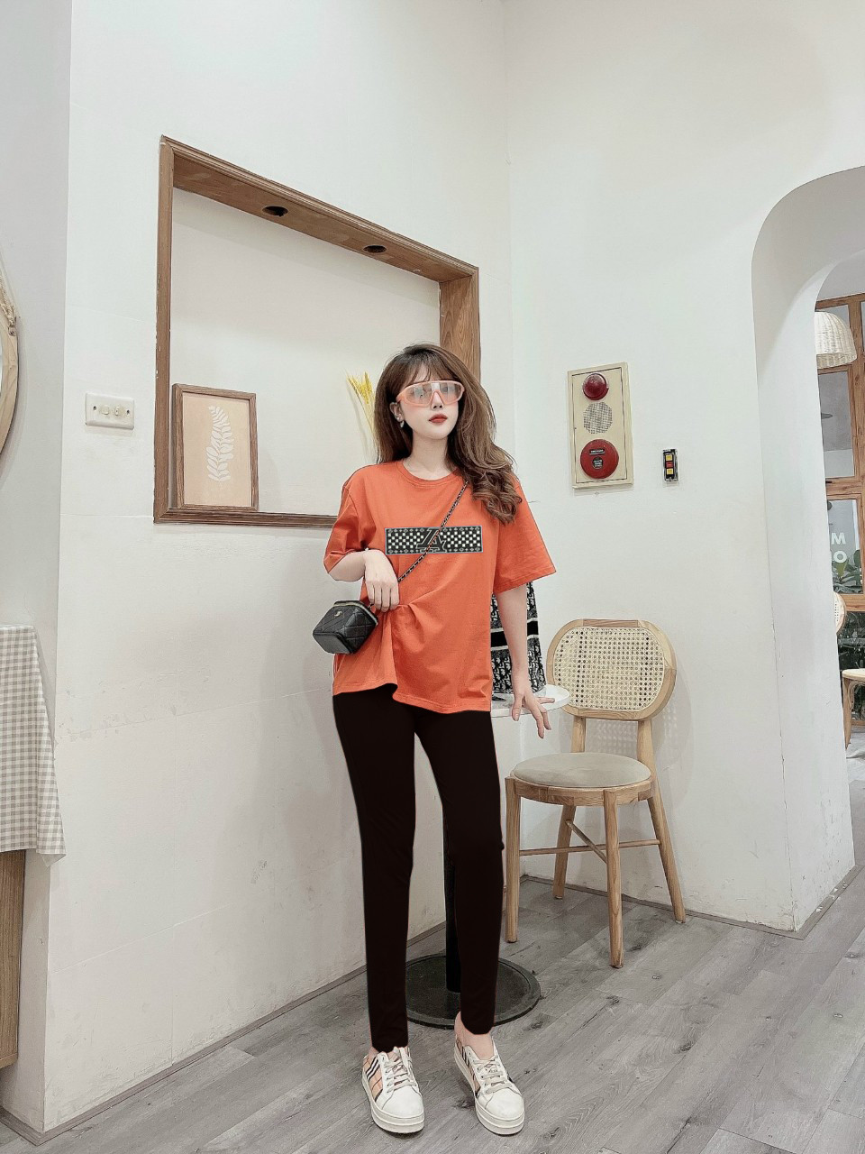 BỘ DÀI THIẾT KẾ FROM RỘNG PHỐI HOẠ TIẾT XINH XẮN CAO CẤP