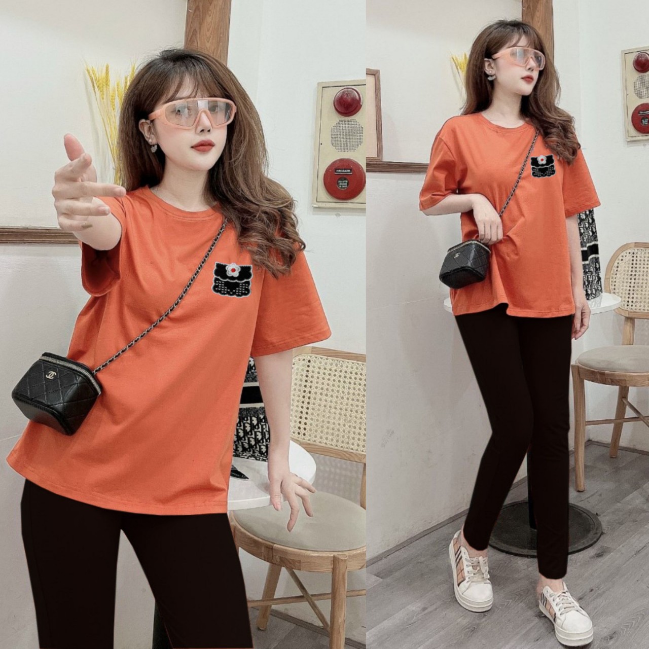 BỘ DÀI THIẾT KẾ LOGO THÊU SIÊU ĐẸP XINH XẮN