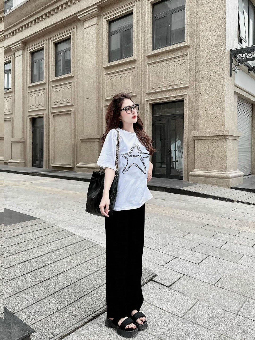 BỘ DÀI FROM RỘNG LOGO THÊU CAO CẤP SIÊU ĐẸP
