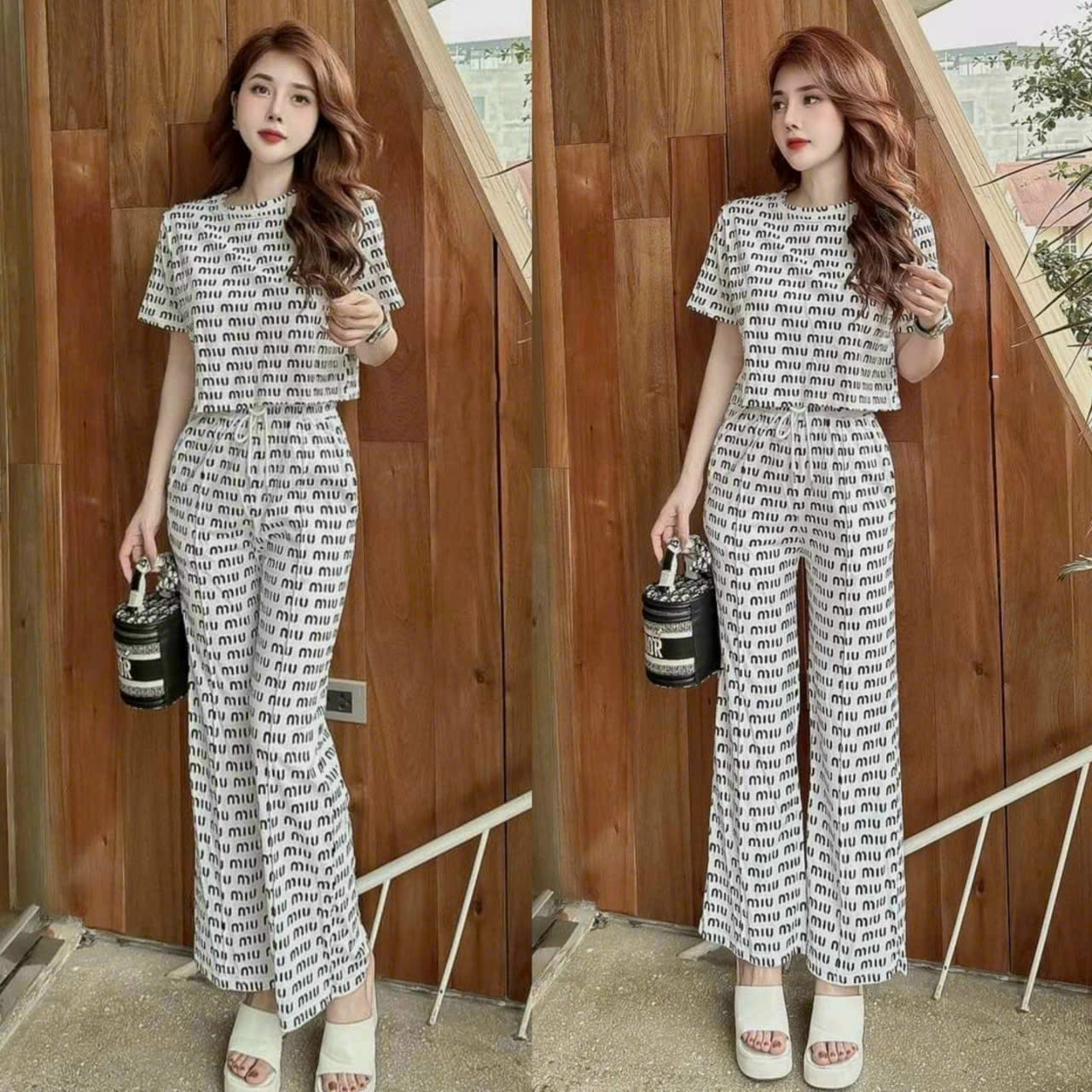BỘ DÀI ỔNG RỘNG SIÊU ĐẸP SANG CHẢNH CAO CẤP