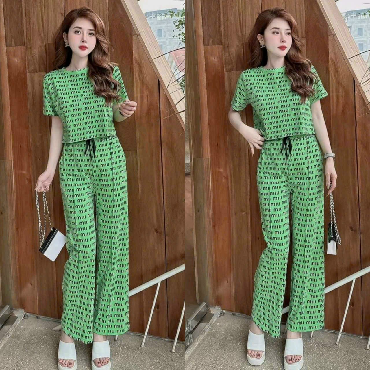 BỘ DÀI ỔNG RỘNG SIÊU ĐẸP SANG CHẢNH CAO CẤP