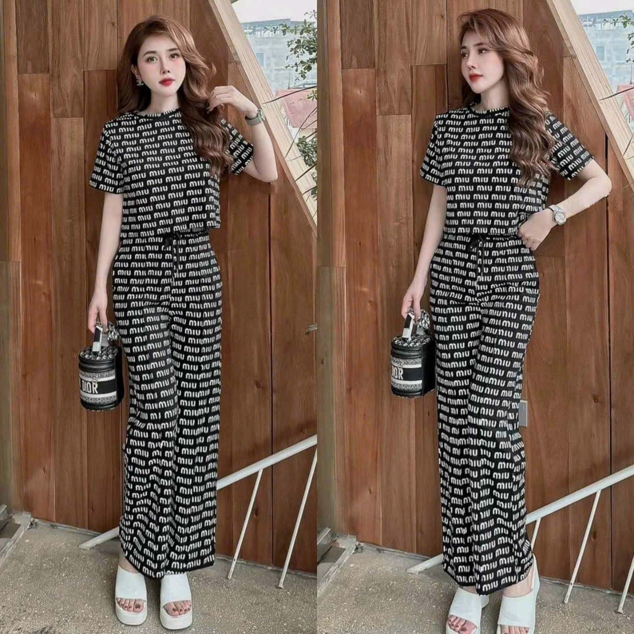 BỘ DÀI ỔNG RỘNG SIÊU ĐẸP SANG CHẢNH CAO CẤP
