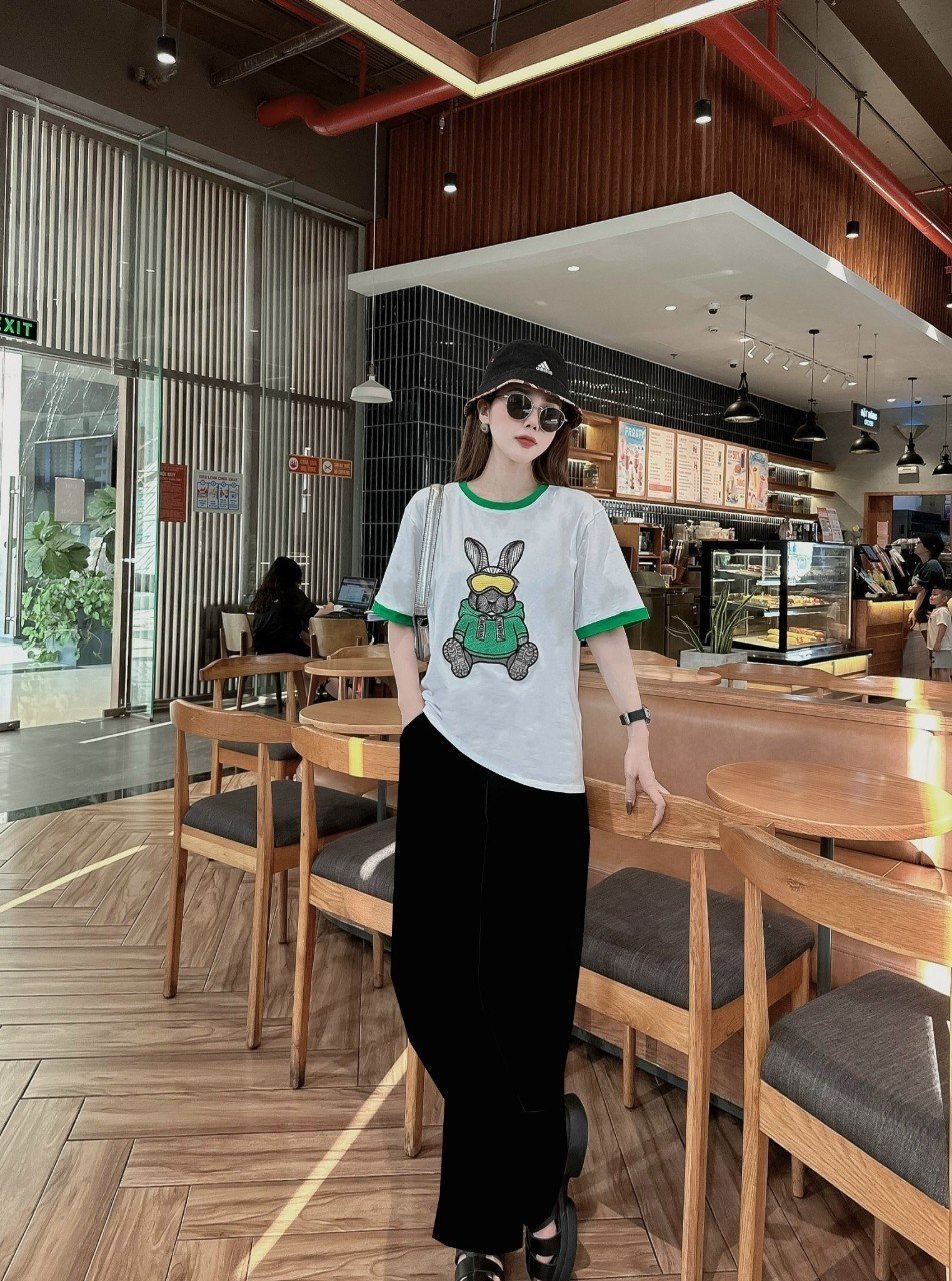 BỘ DÀI FROM RỘNG LOGO THÊU SIÊU ĐẸP CAO CẤP